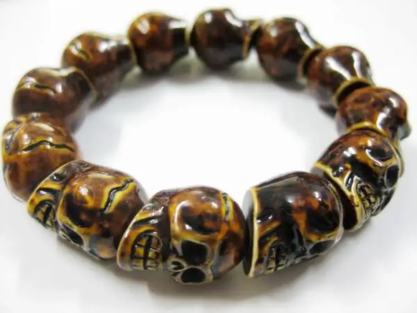

Fashion bracelet male handsome skull party jewelry best gift