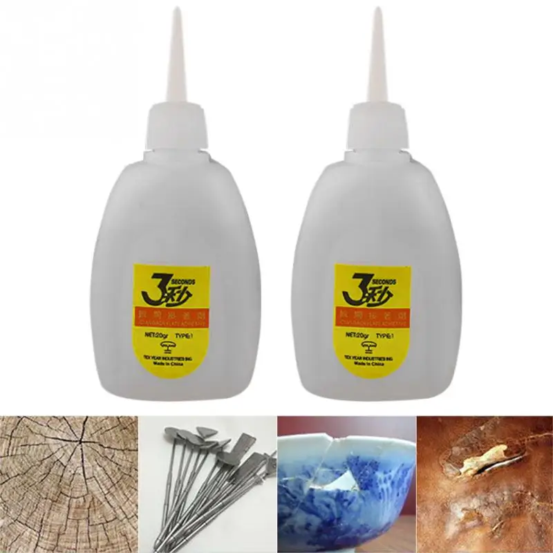 Эпоксидный суперклей мгновенный быстросохнущий клей цианакрилатный прочная