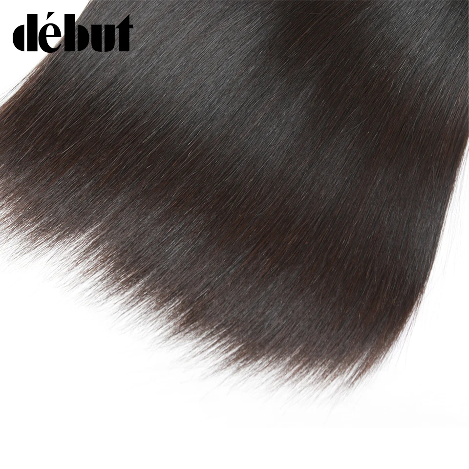 Debult волосы 8 до 30 дюймов Remy перуанские прямые 3 пучка сделки прядка для