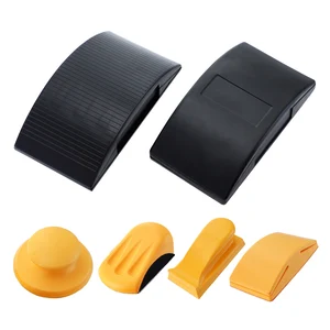 Самоклеящийся шлифовальный блок, 5-дюймовый ручной шлифовальный диск для полировки автомобиля