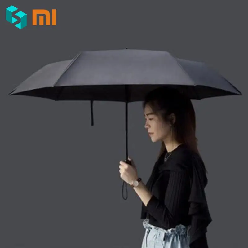 Xiaomi Mijia автоматический Солнечный дождливый алюминиевый Um-brella ветрозащитный водонепроницаемый УФ-зонтик для мужчин и женщин летний зимний солнцезащитный козырек