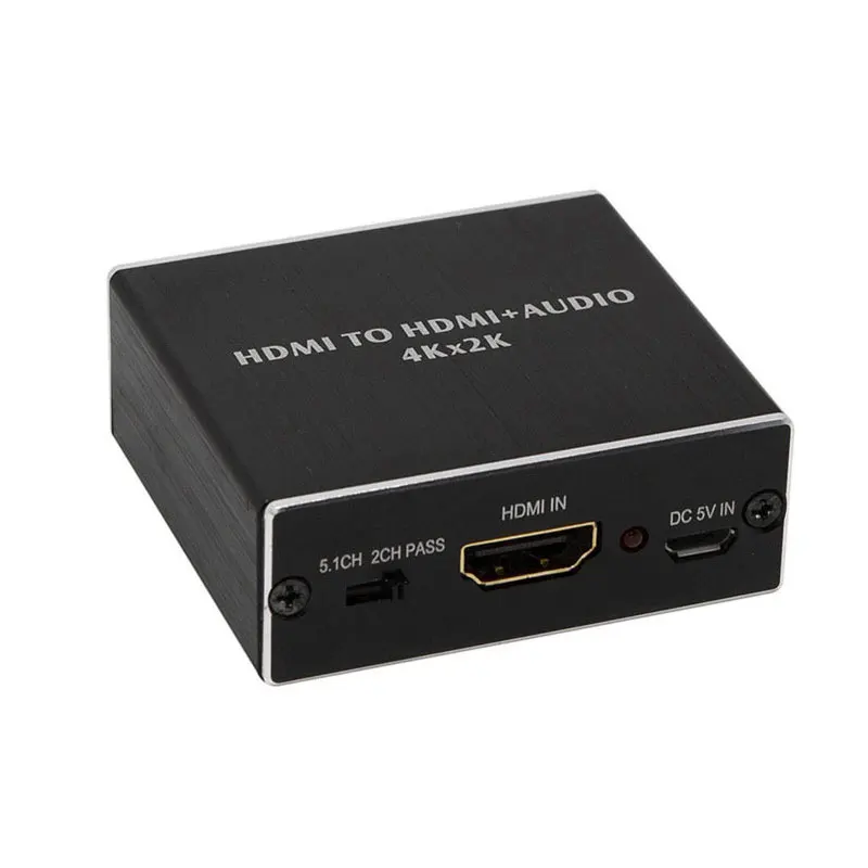 4K x 2K 3D HDMI аудио экстрактор конвертер HDMI в оптический TOSLINK SPDIF+ HDMI с 3,5 мм стерео аудио сплиттер адаптер