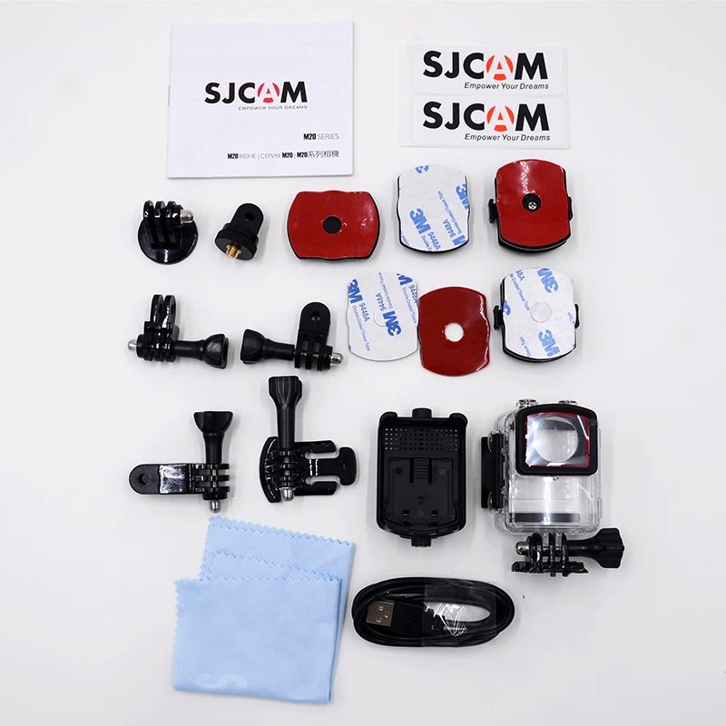 SJCAM M20/M20 Air Мини спортивная Экшн камера под водой 4K Wifi гироскоп мини видеокамера 16MP