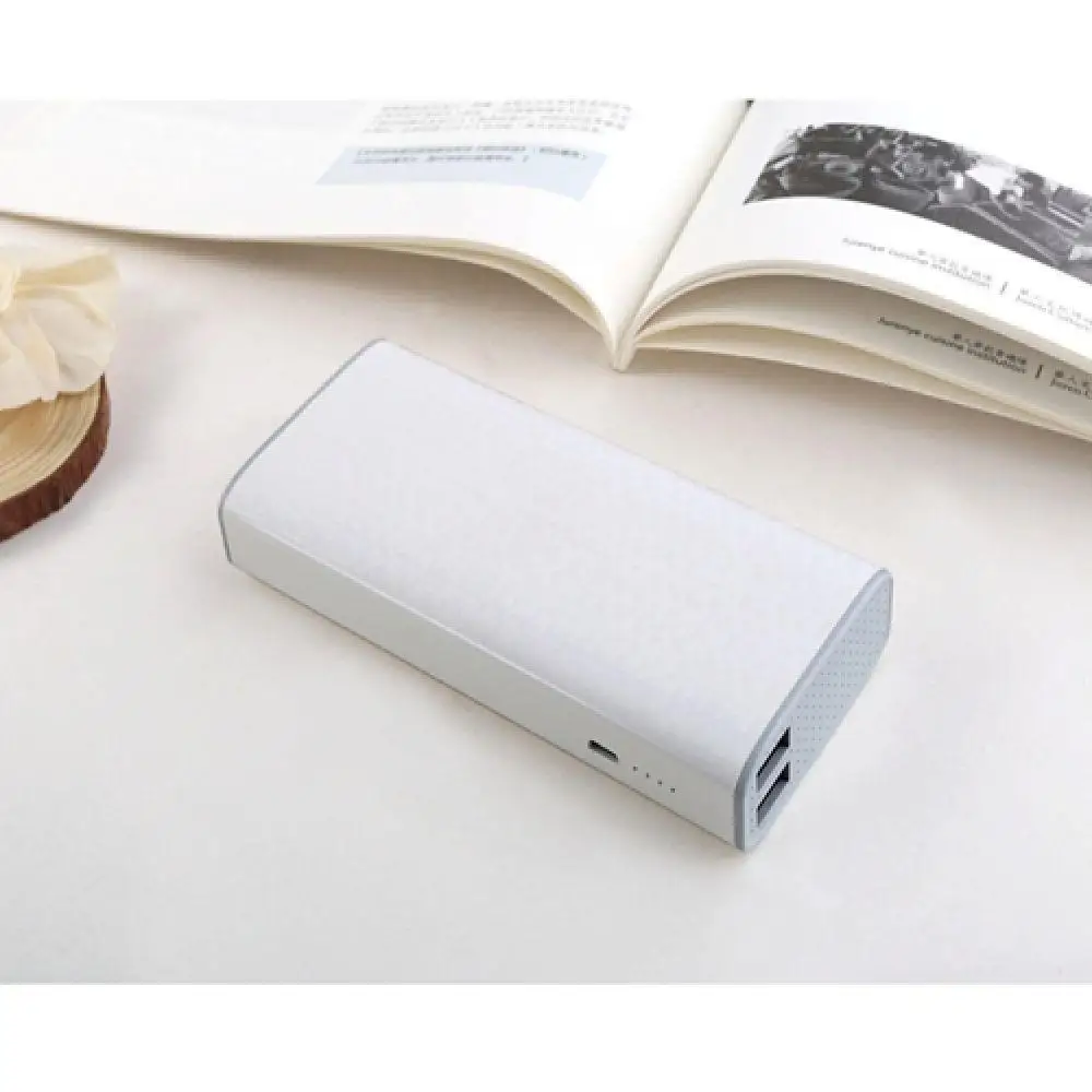 10000 мАч большой емкости внешний аккумулятор с двумя usb портами выход Slylish power Bank 3D