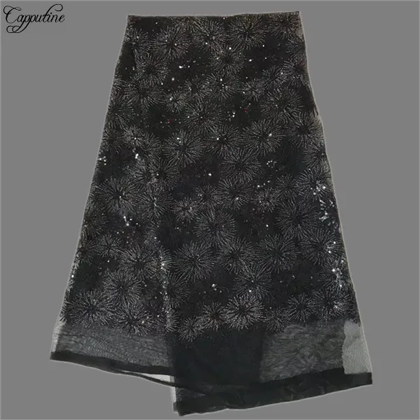 New coming party apparel French net lace fabric for sewing African cloth JNZ199(5yards/lot) free shpping | Дом и сад