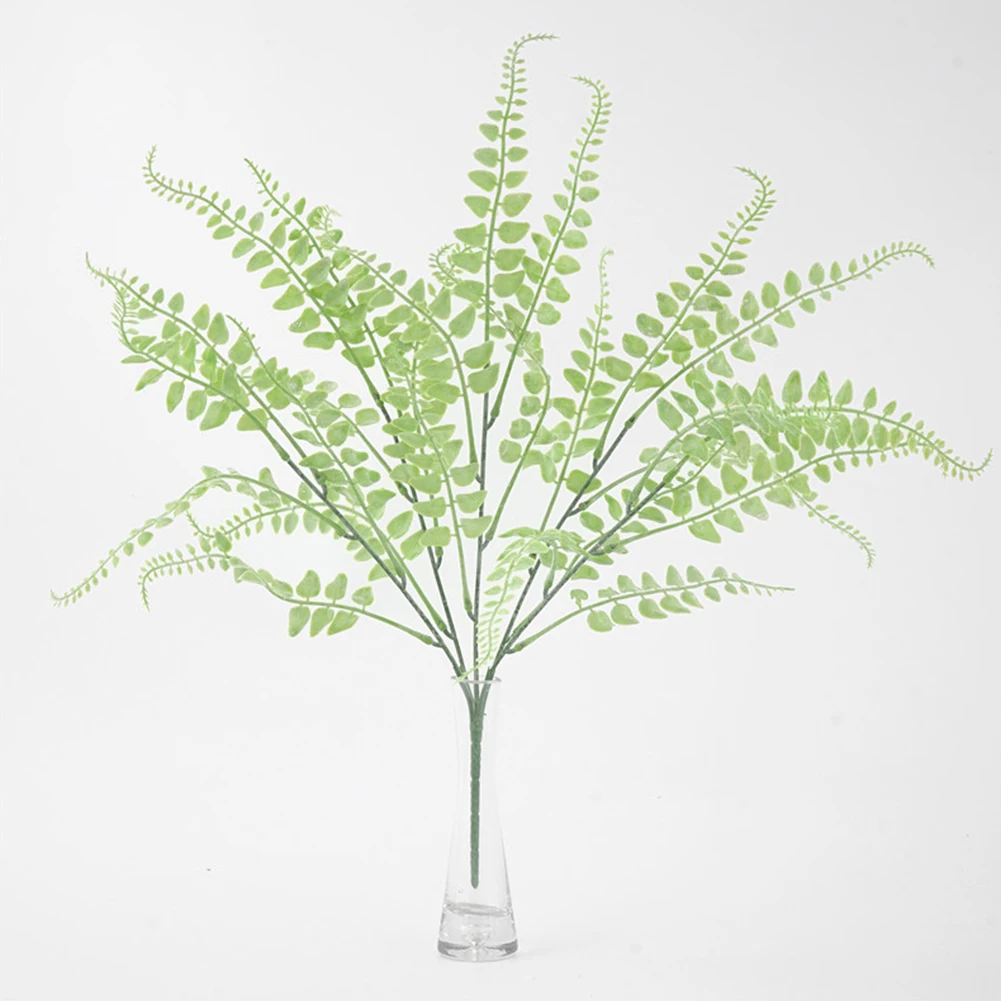 3 шт. мини цветы зеленое искусственное растение персидская трава пластиковые