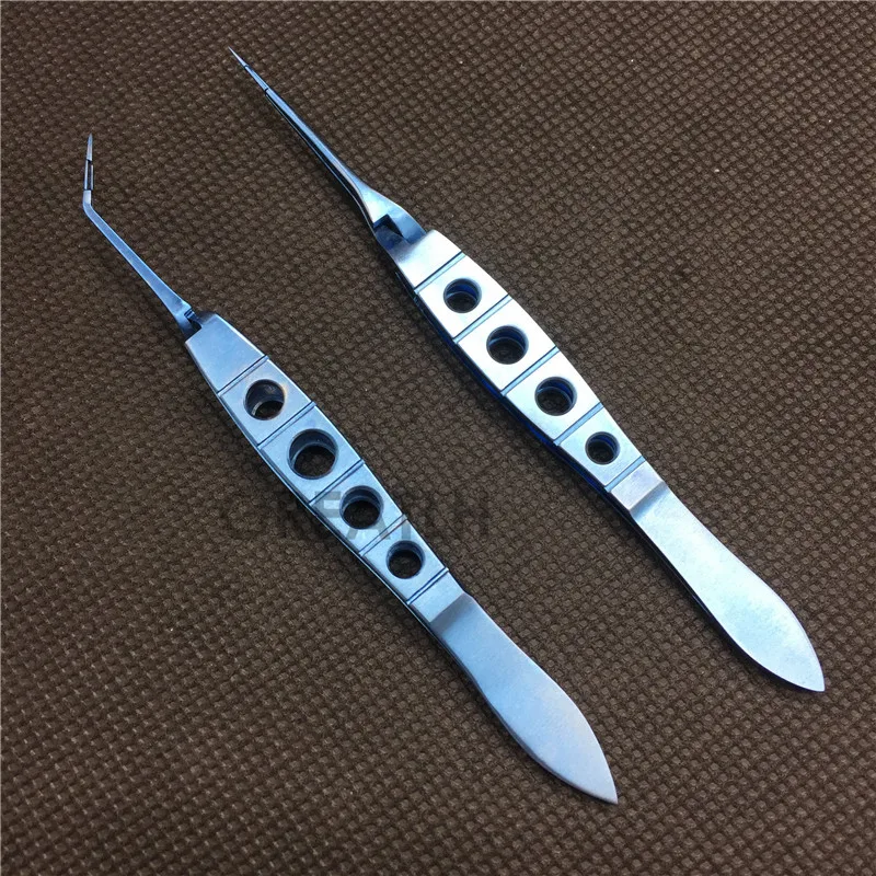 Титановый офтальмологический инструмент Akahoshi Phaco Prechopper с изогнутой/прямой