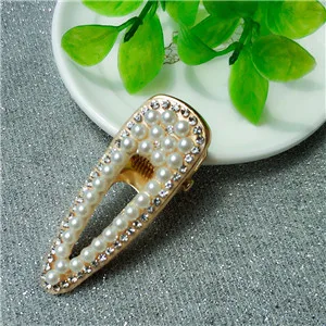 22 Free shipping korea style Neon color bead hairpins lovely women's hair accessories ins girl's rainbow Duckbill clip hairclips - Цвет: 22