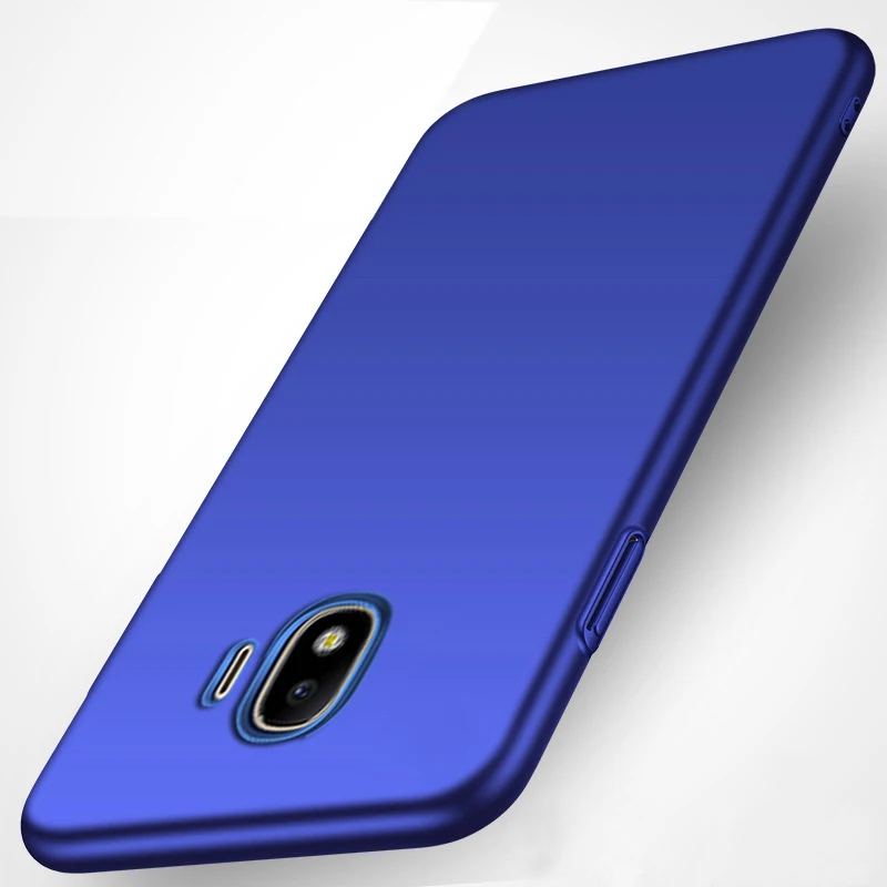 YonLinTan Coque cover Case For Samsung galaxy J4 J 4 2018 hard Pc On luxury plain Matte Phone Protector Back Etui | Мобильные