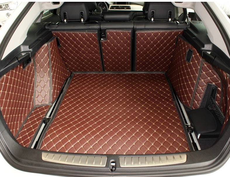 

Good quality! Special trunk cargo mats for BMW 3 Series GT F34 320i 328i 330i 335i 2017-2012 durable boot carpets,Free shipping