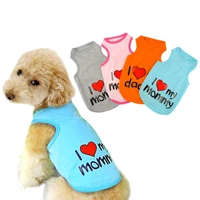 small dog cat vest pet sleeveless coat t shirt top cute puppy clothing s m l xl