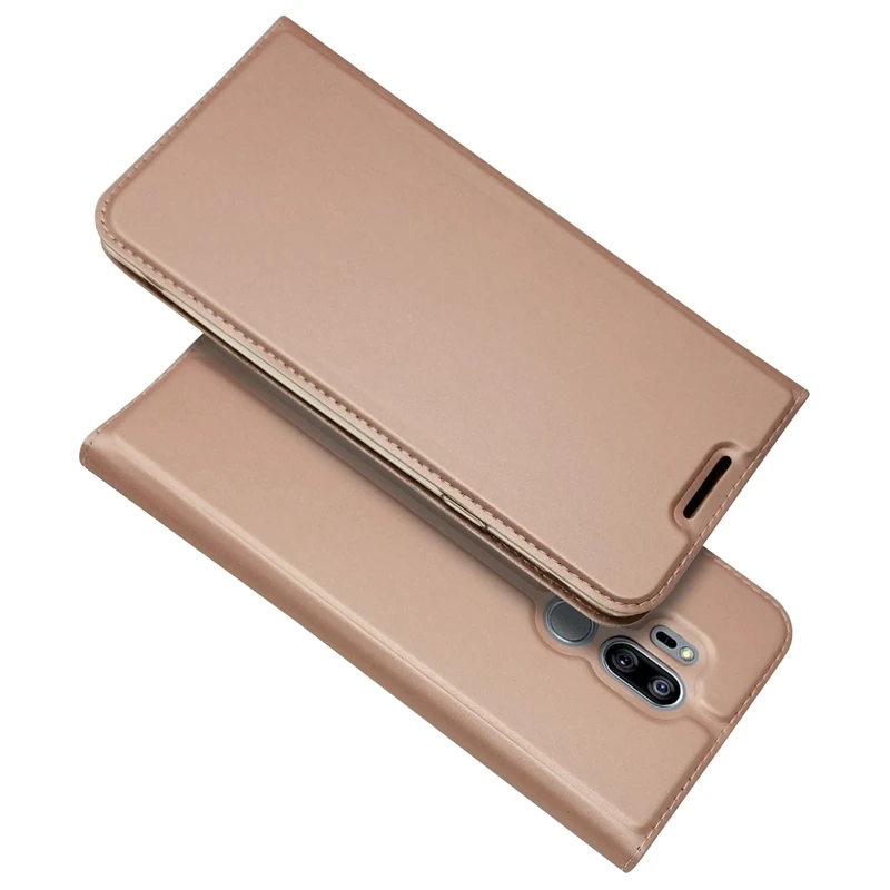 Чехол Etui для телефона LG G7 Роскошный кожаный флип кошелек силиконовый чехол чехлы