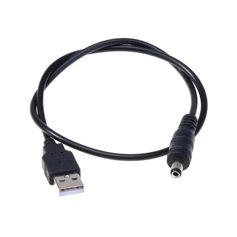 50 см/19 7 дюйма usb порт для 5 5x2 1 мм в постоянного тока Штекерный кабель питания