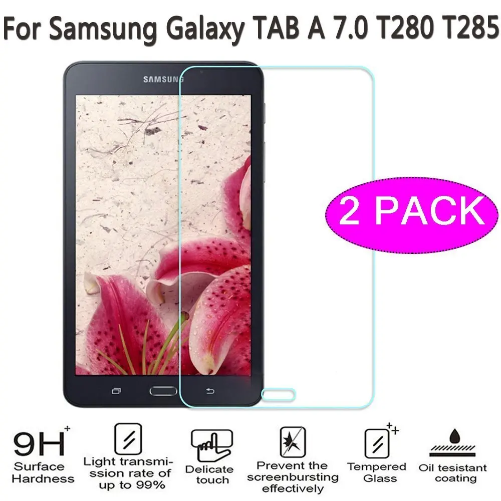 Закаленное стекло 2xpremium защитная пленка для Samsung Galaxy Tab A 7 0 T280 T285 дюймов Защитная