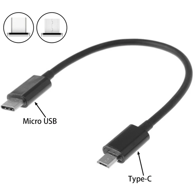 Новинка 2019 кабель USB 3 1 Type C папа Micro для синхронизации и передачи