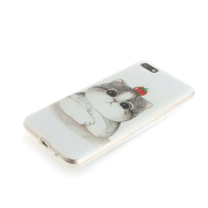 Case on Honor 7A 5.45 inch Soft Silicone For Huawei dua-l22 Phone Covers Russian Version Display Bumper |
