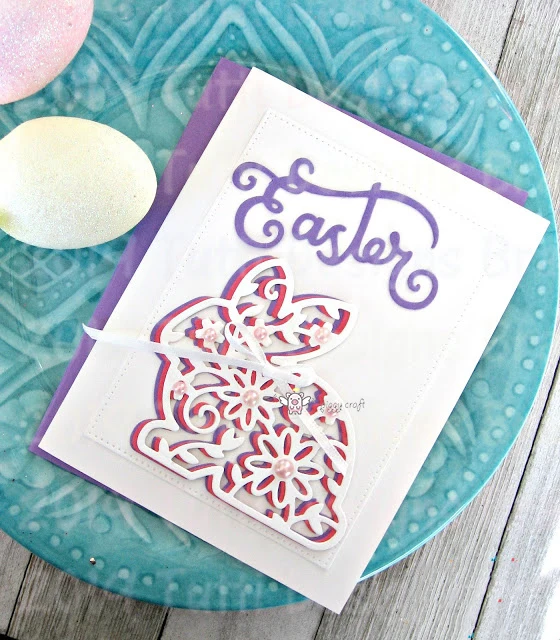 

Mmao ремесла металлические стальные Вырубные штампы новейший Пасхальный цветок кролик трафарет для «сделай сам» скрапбукинг бумага/фото кар...