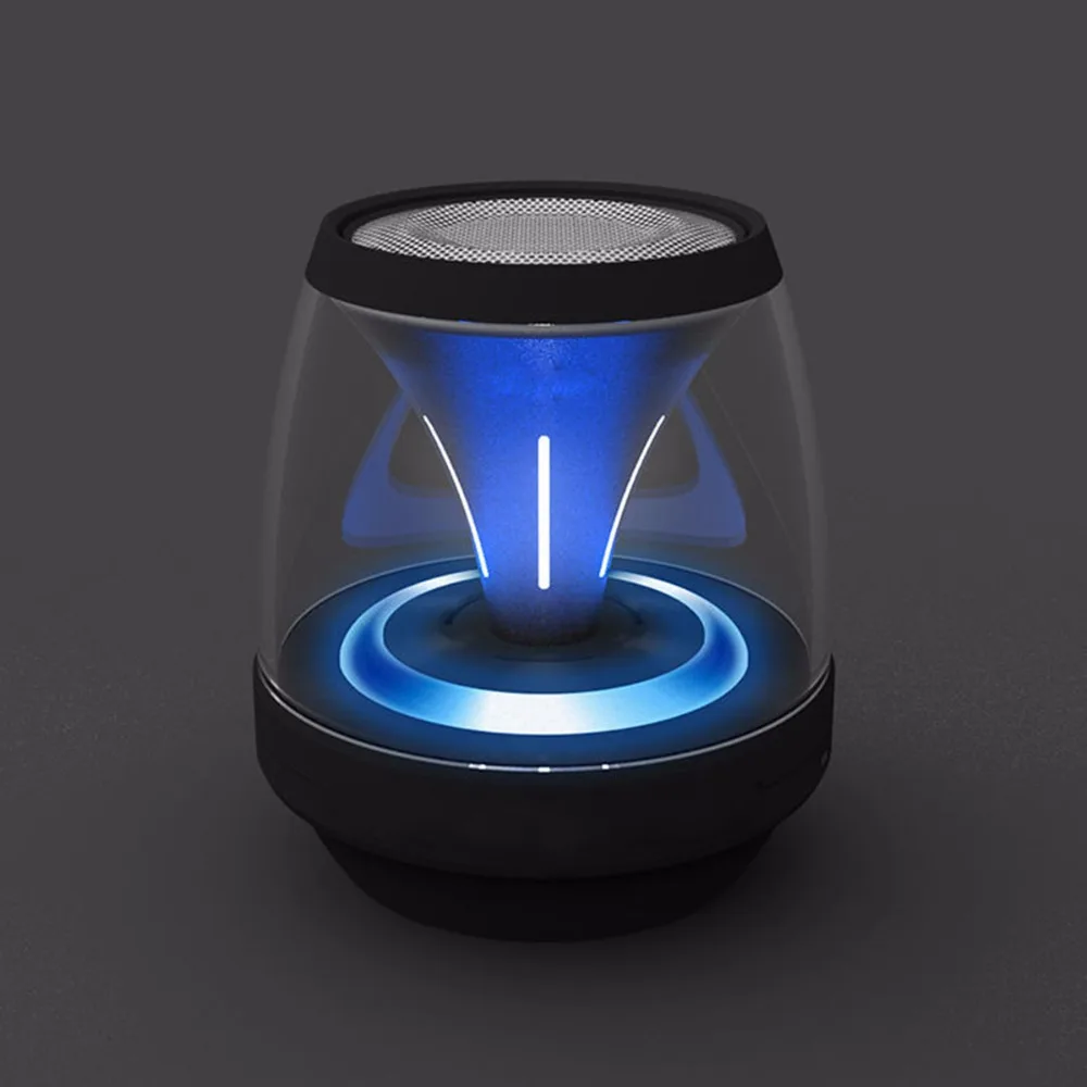 SOONHUA светодиодный волшебный свет Bluetooth беспроводной стерео динамик с басами