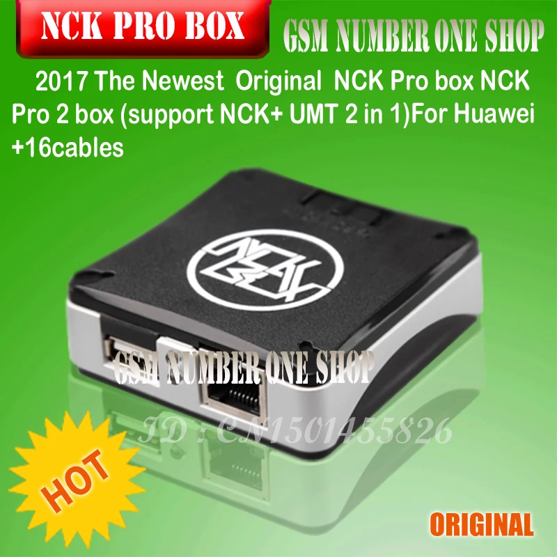 2019 новейшая оригинальная коробка NCK Pro box 2 (поддержка + UMT в 1) для Huawei 16 кабелей|box