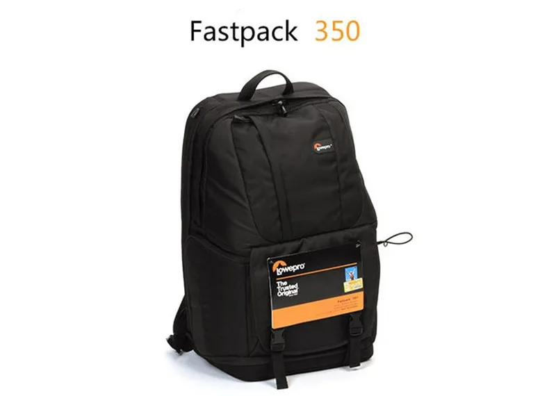 Free Shipping Genuine Lowepro Fastpack 350 Photo DSLR Camera Bag Digital SLR Backpack laptop 15.4" with All Weather Cove