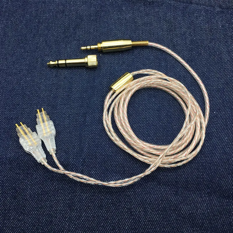Сменный кабель Newst для наушников Sennheiser HD25 HD650 1 2 HD600 Аудиокабели 6N посеребренный