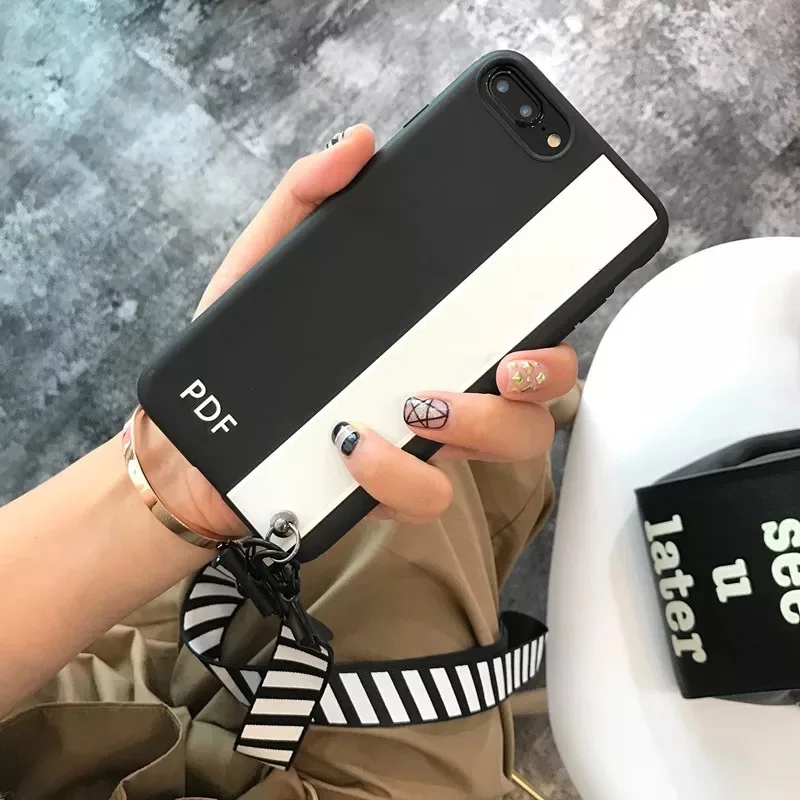 Модная чехол для телефона iphone 6 6s 7 8 плюс P X/для Xs 2018 мягкая мобильного чехлы с