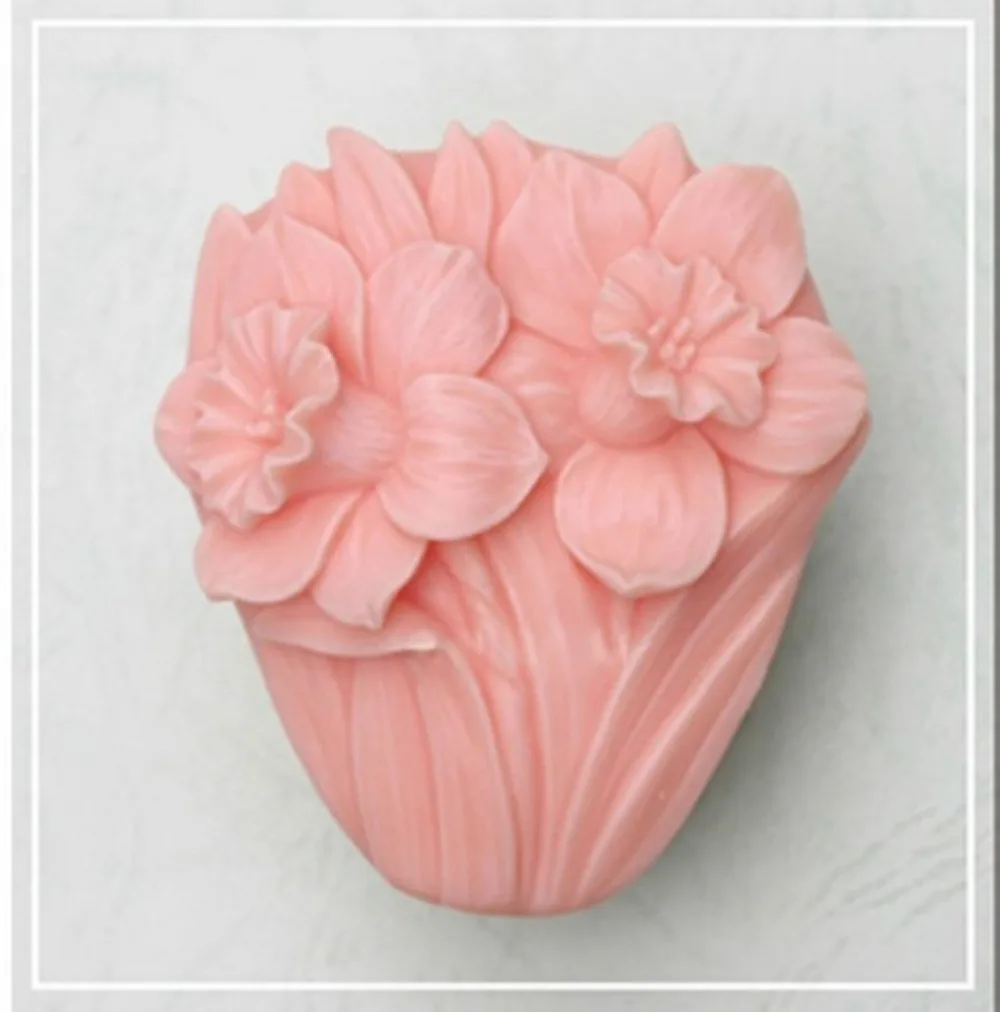 Силиконовые формы для мыла Daffodil 50104 ручная работа|silicone soap mold|craft moldshandmade mold |