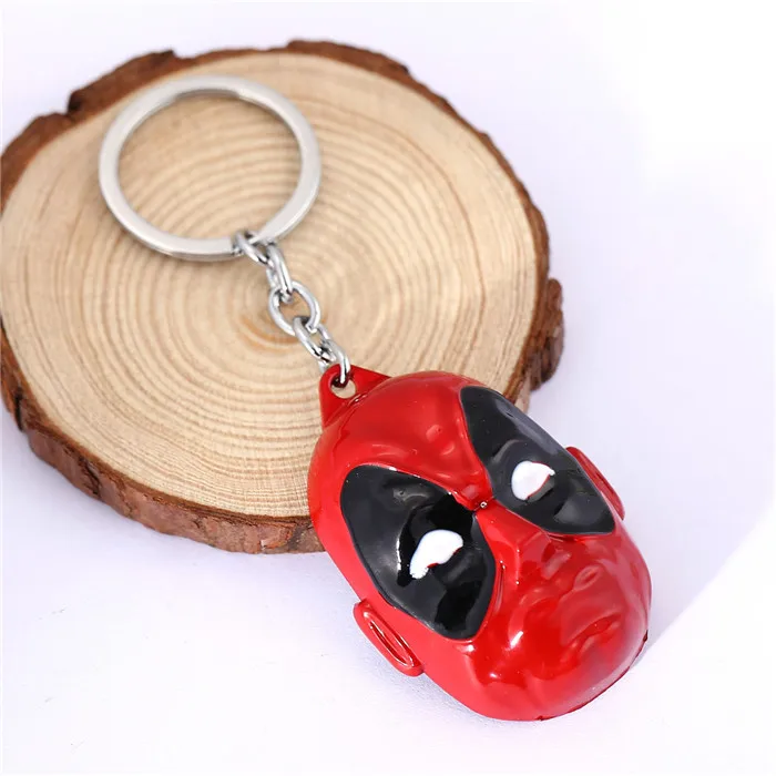 Брелок для ключей H &amp F с логотипом в виде маски супергероя дэдпол мертвой