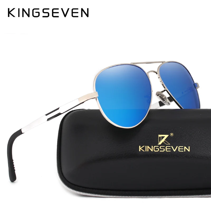 KINGSEVEN Модные поляризованные солнцезащитные очки для мужчин вождения фирменный