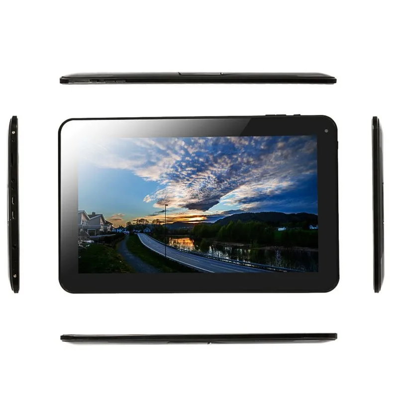 Двухъядерный Allwinner A23 Cortex A8 10," 1024*600 A23 четыре ядра Android 4,4 1 ГБ 8 ГБ планшетный ПК Bluetooth черный