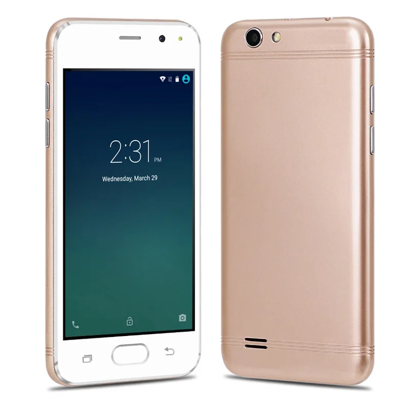 Отель юньсун мобильный телефон 4.5 дюймов смартфон Android 5.1 MTK6580 4 ядра