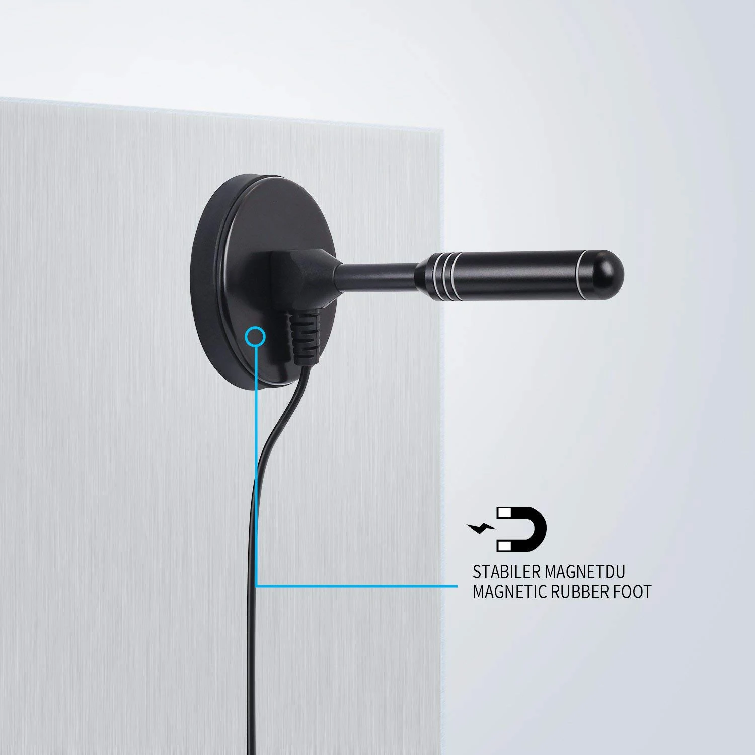 DTA240 с высоким коэффициентом усиления цифровая ТВ антенна-портативная