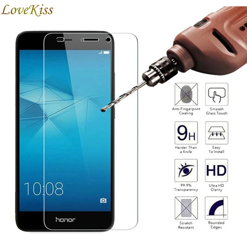Закаленное стекло пленка для Huawei P8 P9 Lite Honor 5A LYO L21 6 7 8 4X 5X 5C 4A Y5II Y6 II Pro Compact Enjoy 5 GR5 Y5C