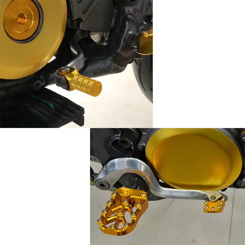 Подножки Rest педаль тормоза рычаг переключения скоростей наконечник для Suzuki DRZ400