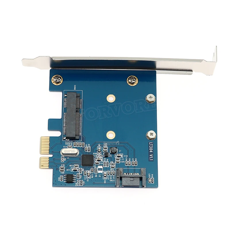 Оптовая продажа комбинированный SATA mSATA PCI-e адаптер диск pcie SSD карта к msata конвертер