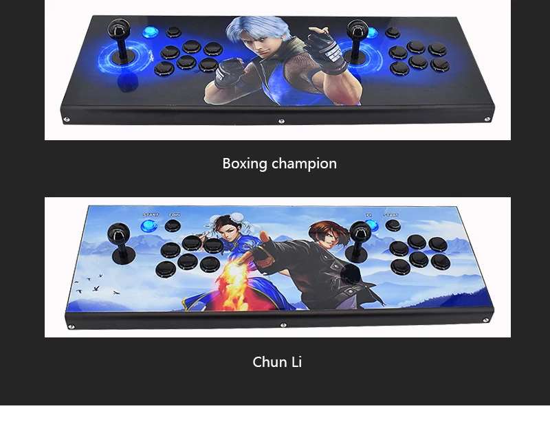 Pandora Box 9 S все металлические box 2200 игровой в одном встроенный arcade/2D Видео игры HD качество подключения PS3/4 ТВ и другие игро