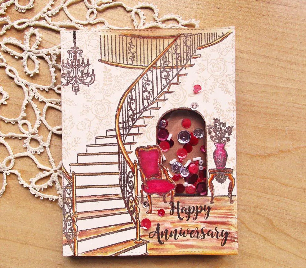 Красивая Любовь изящная леди лестница прозрачный штамп резиновое уплотнение для