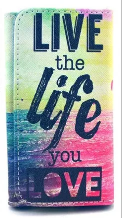 2016 Hot Sale PU Leather Protection Phone Case With 20 Painting And Card Wallet For Celkon Campus Colors A42 Pro |