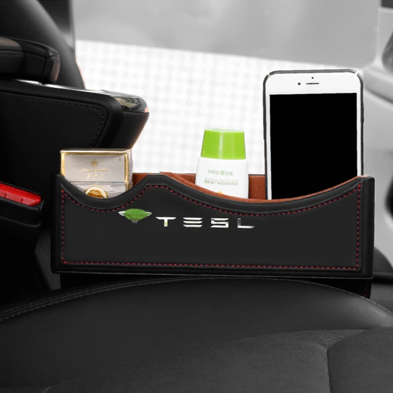 Мой хороший автомобильный ящик для хранения на сиденье Tesla Model X S автомобильные