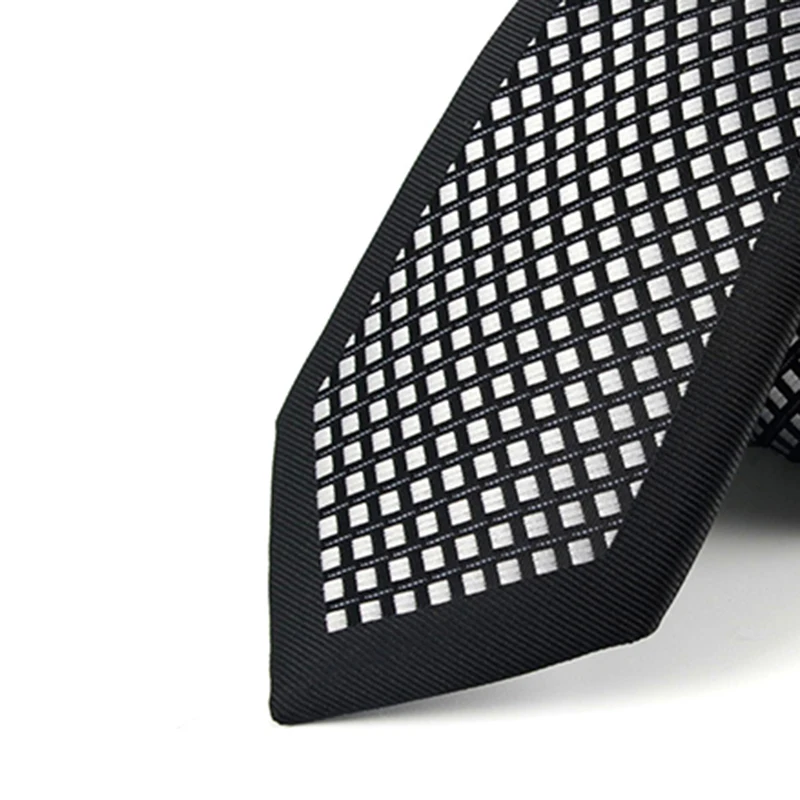 

High Quality 2019 New Style Designer Brand Fashion 6CM Width Casual Necktie Gravata Men Work Business Ties For Men with Gift Box