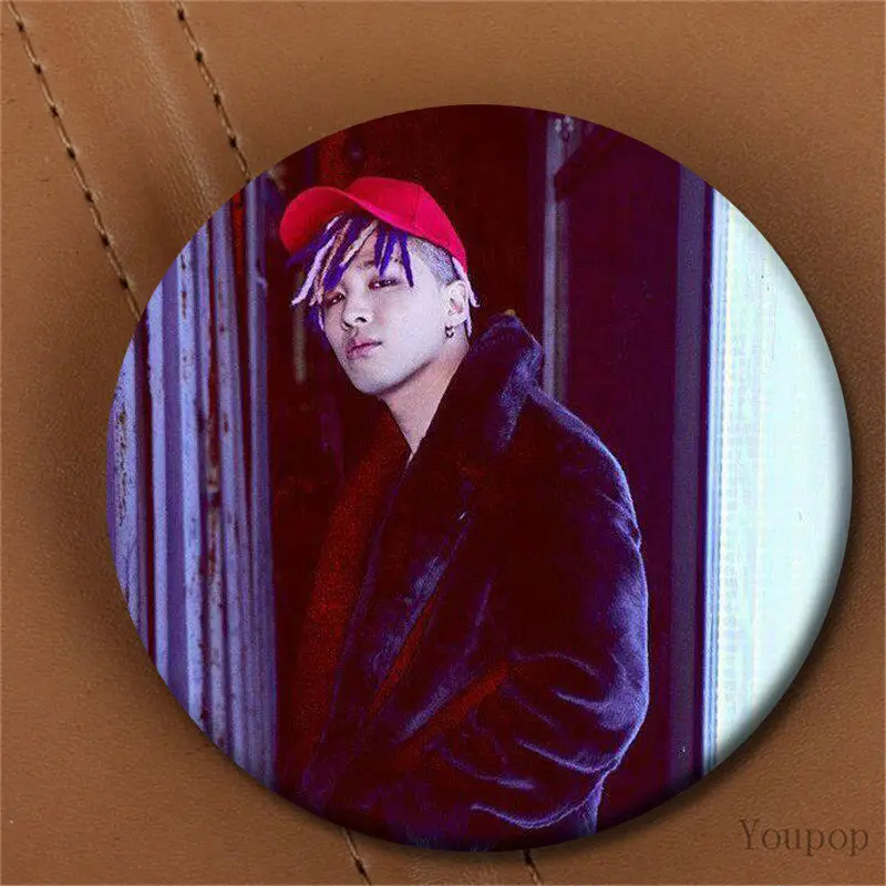 XZ1143 Youpop Kpop корейский Bigbang GD Топ сделал полный альбом последний танец FXXK это девушка булавки значок аксессуары Броши - Окраска металла: XZ1143