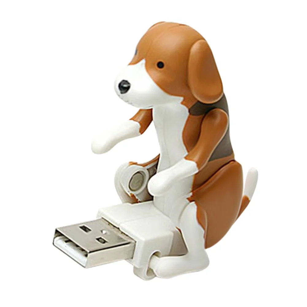 Коричневый Забавный милый usb-ключ для питомца, собачий usb-ключ, рождественские подарки, офисный инструмент NSV775 - Цвет: Коричневый