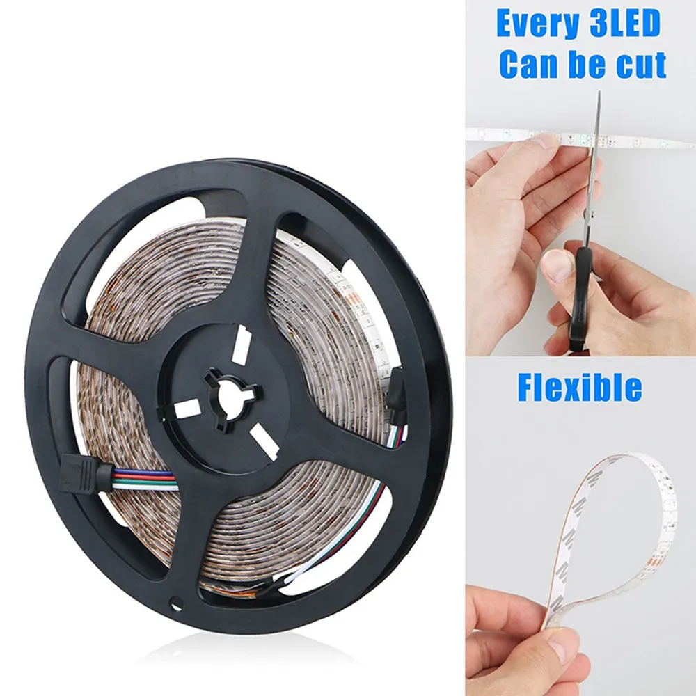 Наборы светодиодных лент RGB/RGBW/RGBWW 5050 SMD 300 светодиодов с беспроводным