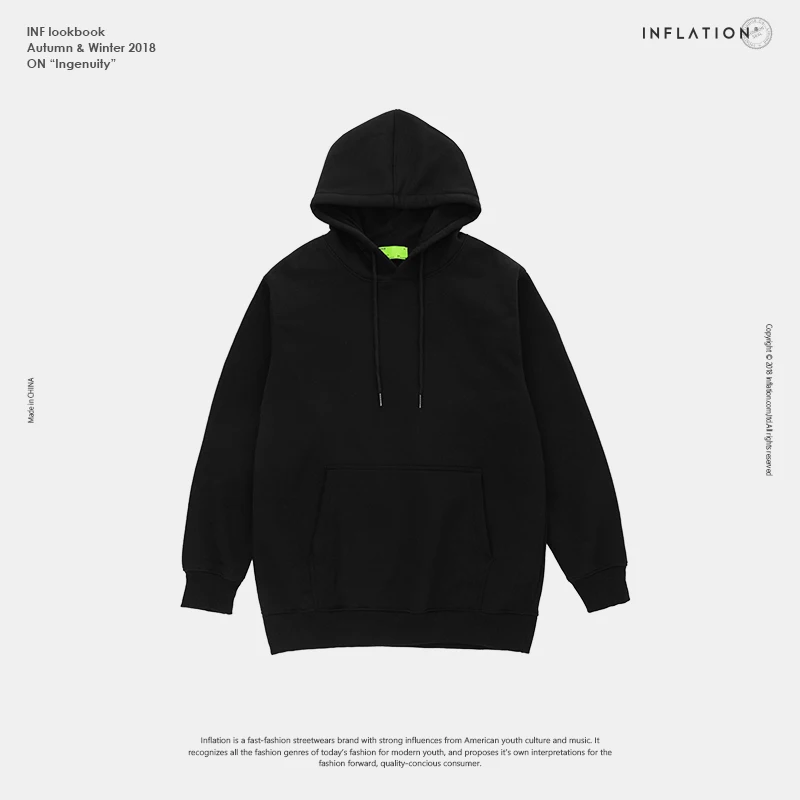 Новинка модные однотонные толстовки в стиле хип хоп 2018 мужские свитшоты Мужская