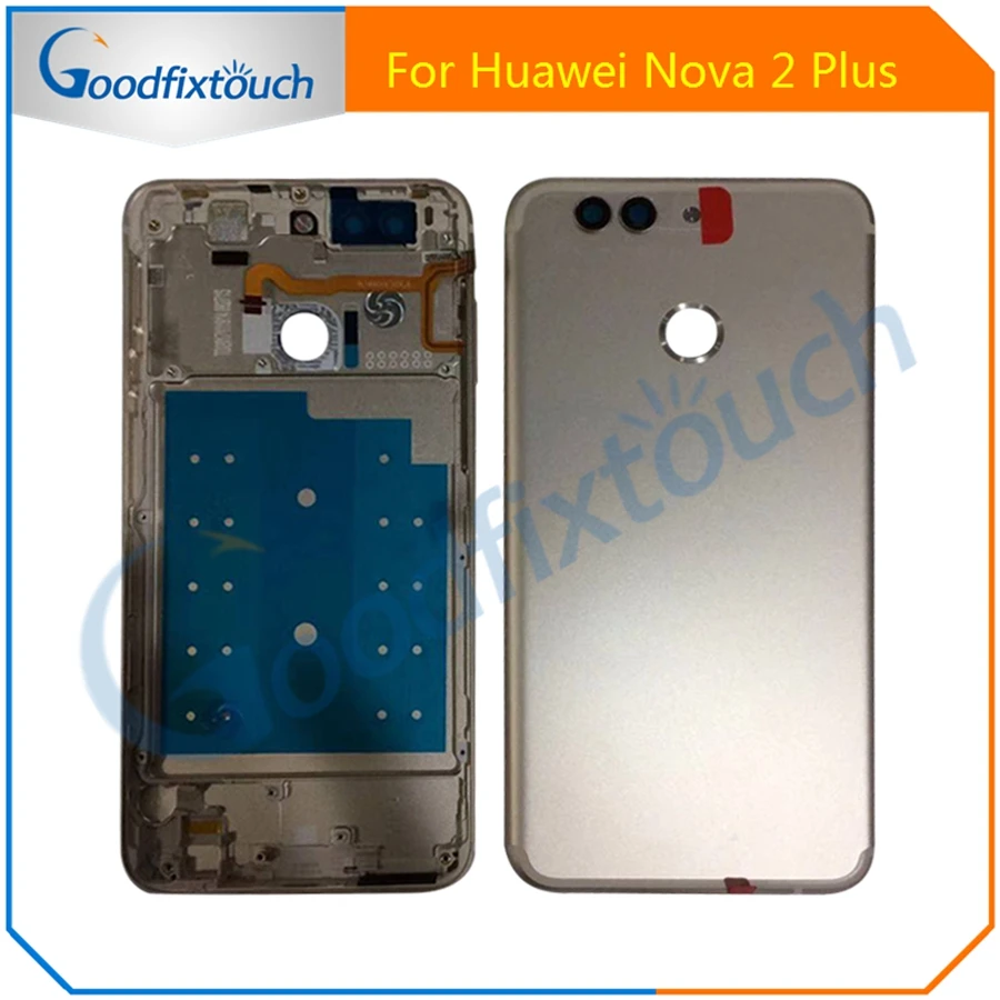 Задняя крышка батарейного отсека для Huawei Nova 2 Plus задняя запасные части с