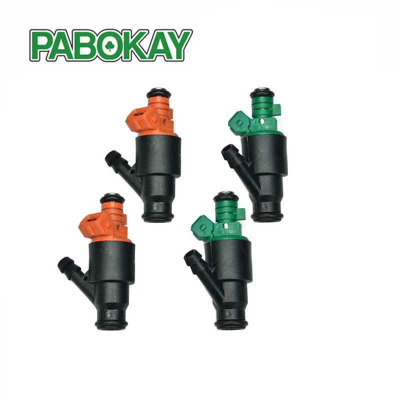 

4 pieces x ORIGINAL Fuel Injector For 95-02 Kia Sportage 2.0 two green 0280150502 and orange 0280150504