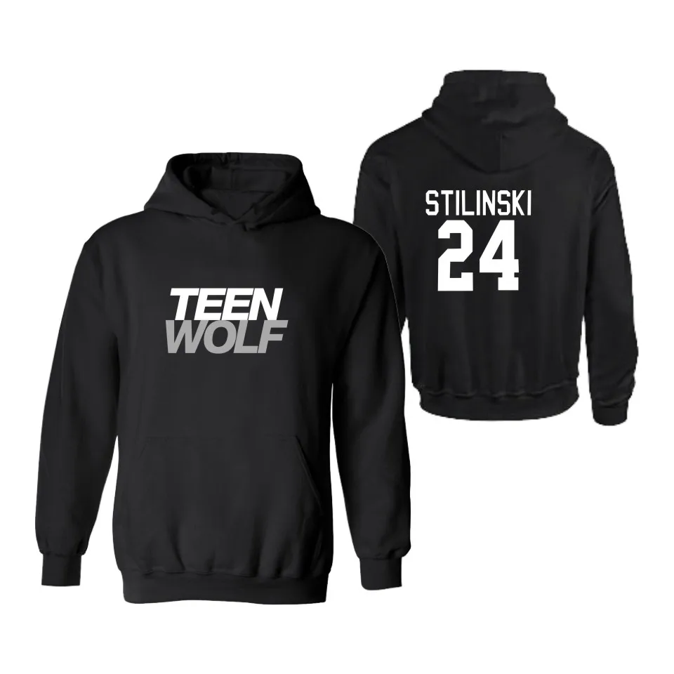 

Teen Wolf Stiles Stilinski 24 Hoodies Sweatshirts Dunbar McCall moletom Hoodie Sweatshirt Oversized pullover mens Jacket Clothes
