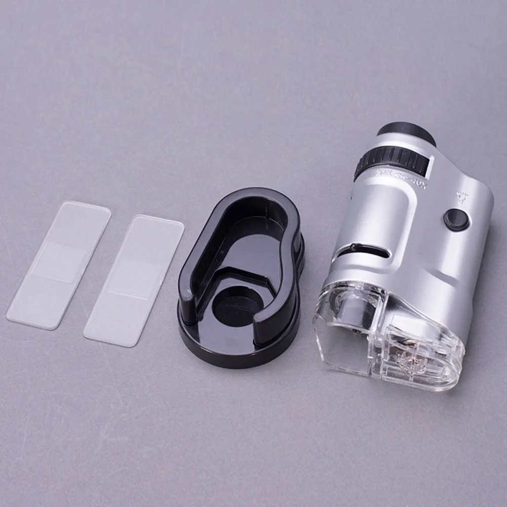 УФ лампа мини лупа печать ювелирных изделий штамп сбор Лупа Стекло светодиодный