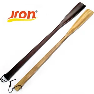 Jron твердый ультра длинный 52 см обувной рожок Schima Деревянный венге деревянный рожок для обуви Профессиональный из дерева, с длинной ручкой рожок для обуви подъемник для обуви