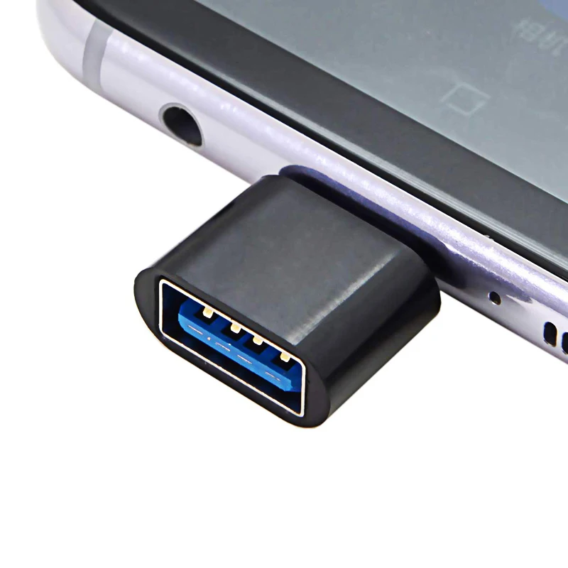 5 шт./компл. Тип C до USB 2,0 OTG адаптер для мужчин и женщин для сотового телефона, смарт-телефонов и планшетных флэш-диск U Мышь
